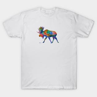 Moose Lover  Art T-Shirt